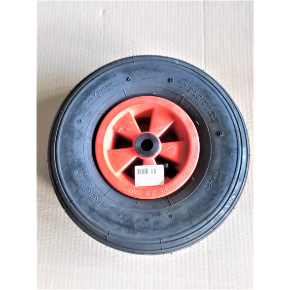 Ķerras ritenis 4.00-6 2PR ST11 /ar rullīšu gultņiem/