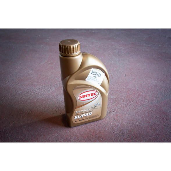 Масло моторное SINTEC Super SAE 10W-40, API SG/CD (1л)